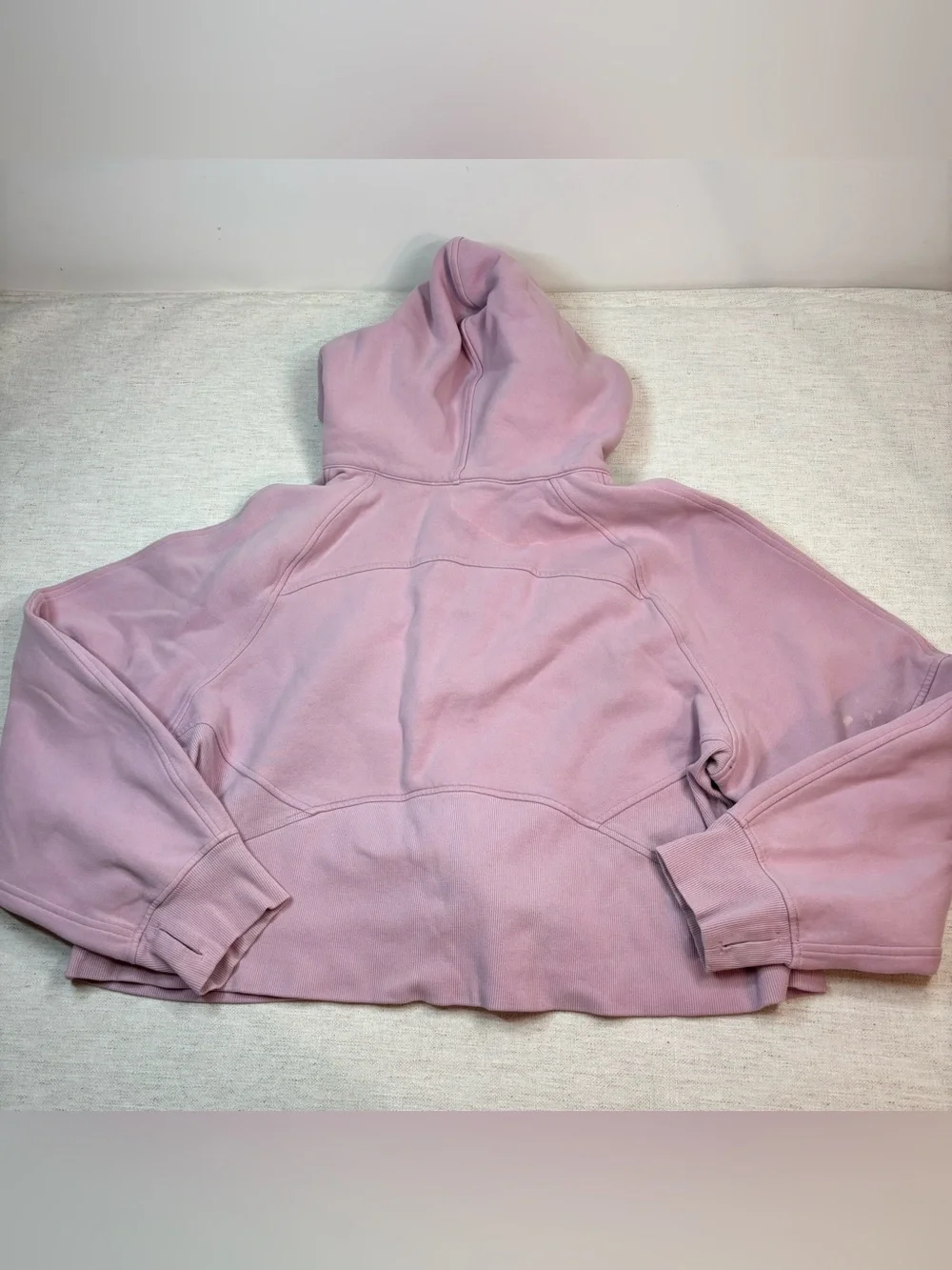 Lululemon scuba hoodie women L with FLAW